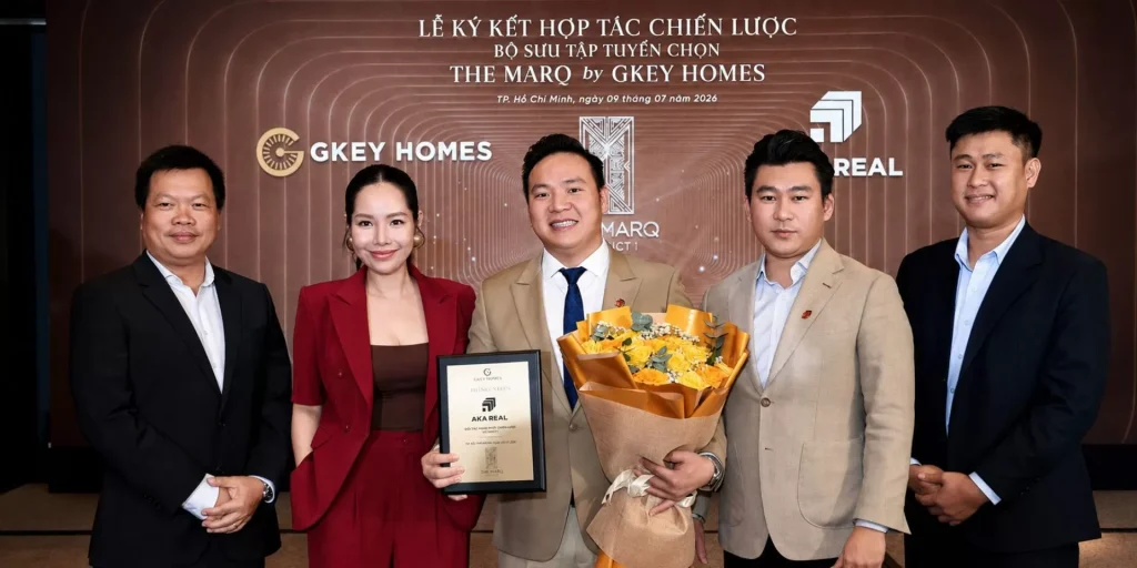 AKA REAL vinh dự trở thành đối tác phân phối chiến lược dự án The MARQ